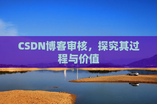 CSDN博客审核,探究其过程与价值